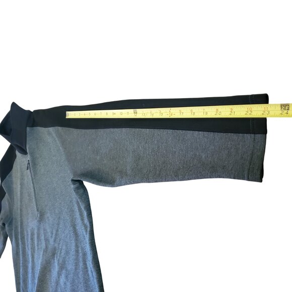 Storm Creek Collaborator Quarter Zip Pullover Sweater Men's 2XL Gray/Black - Picture 9 of 10